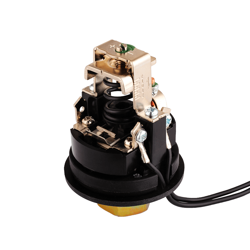 KRS-2 Interruptor de presión de tamaño pequeño de doble contacto, Controlador de presión de bomba de agua de 110-240V