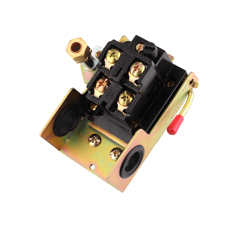 KRQ-1 Interruptor de presión de compresor de aire de una/cuatro vías hembra de 1/4”solo