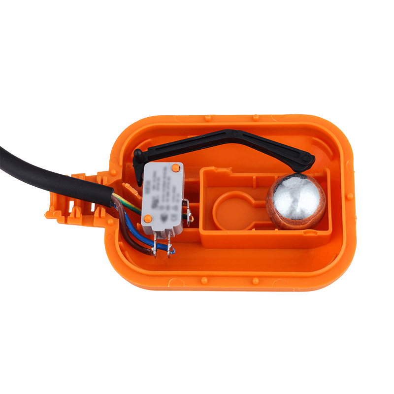 FPS-1 Interruptor de flotador tradicional para tanque de agua Interruptor de sensor de flotador con contrapeso y cable